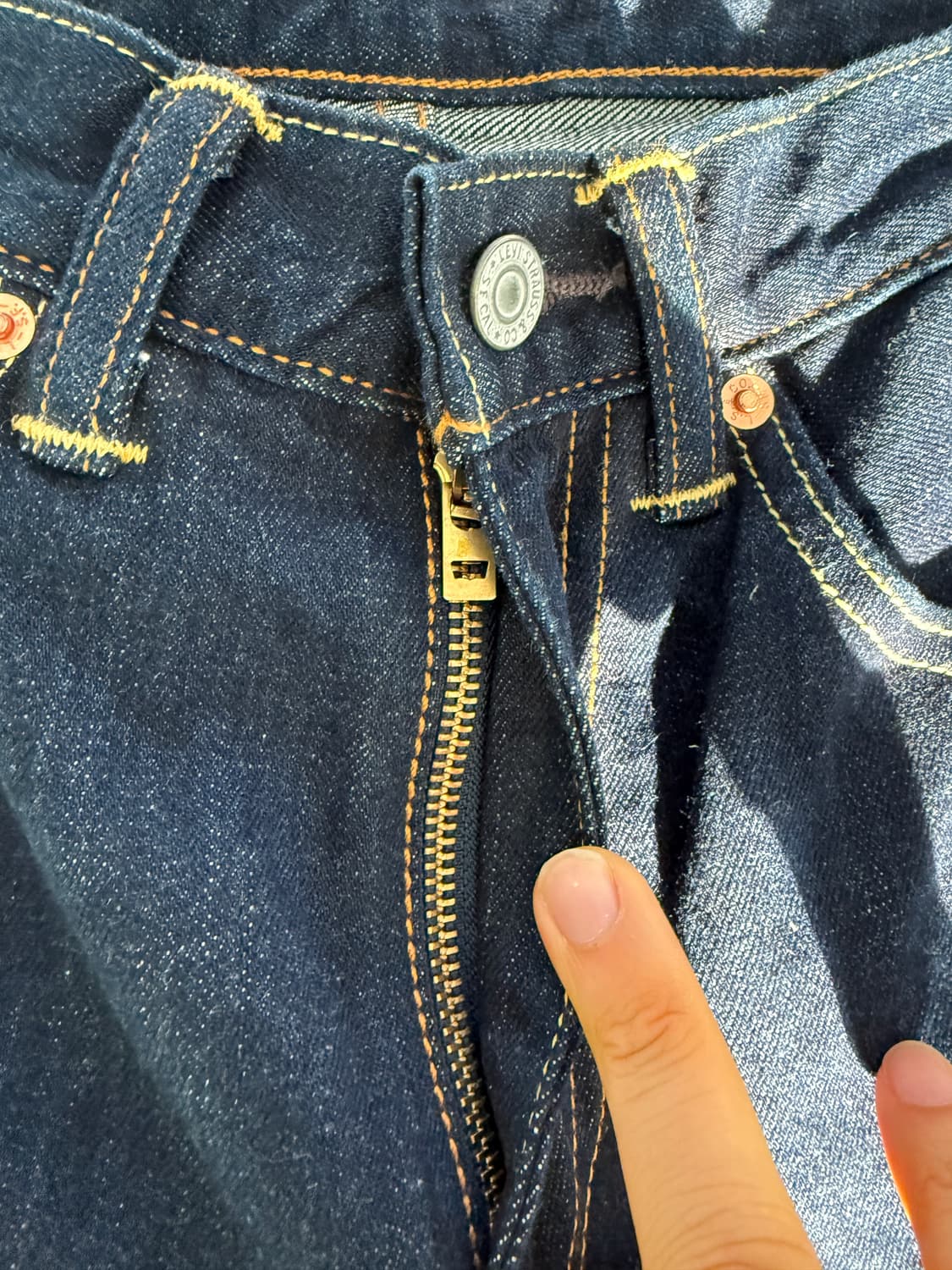 리바이스(Levi's) 505 데님 팬츠(기장 수선) 상품이미지6