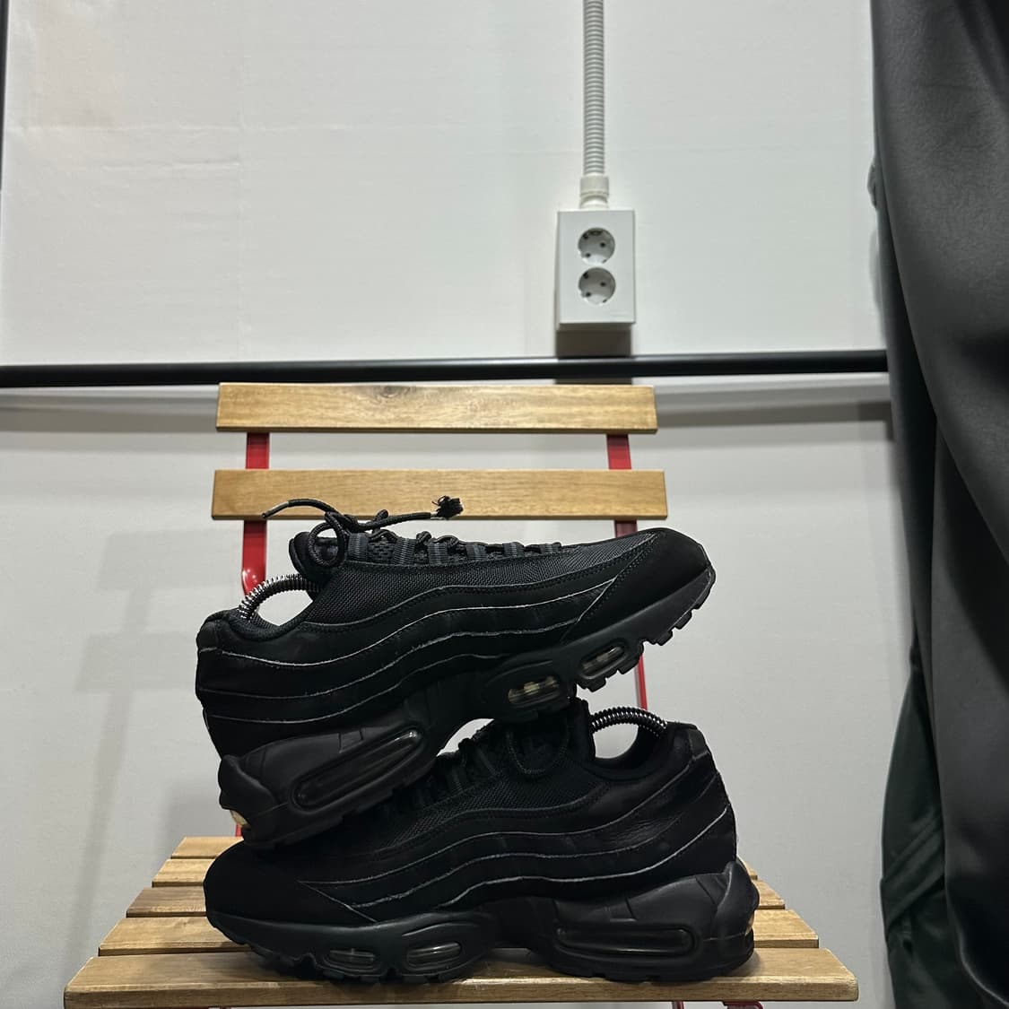 260) 나이키 운동화 남성 남자 신발 에어맥스 95 블랙 상품이미지7