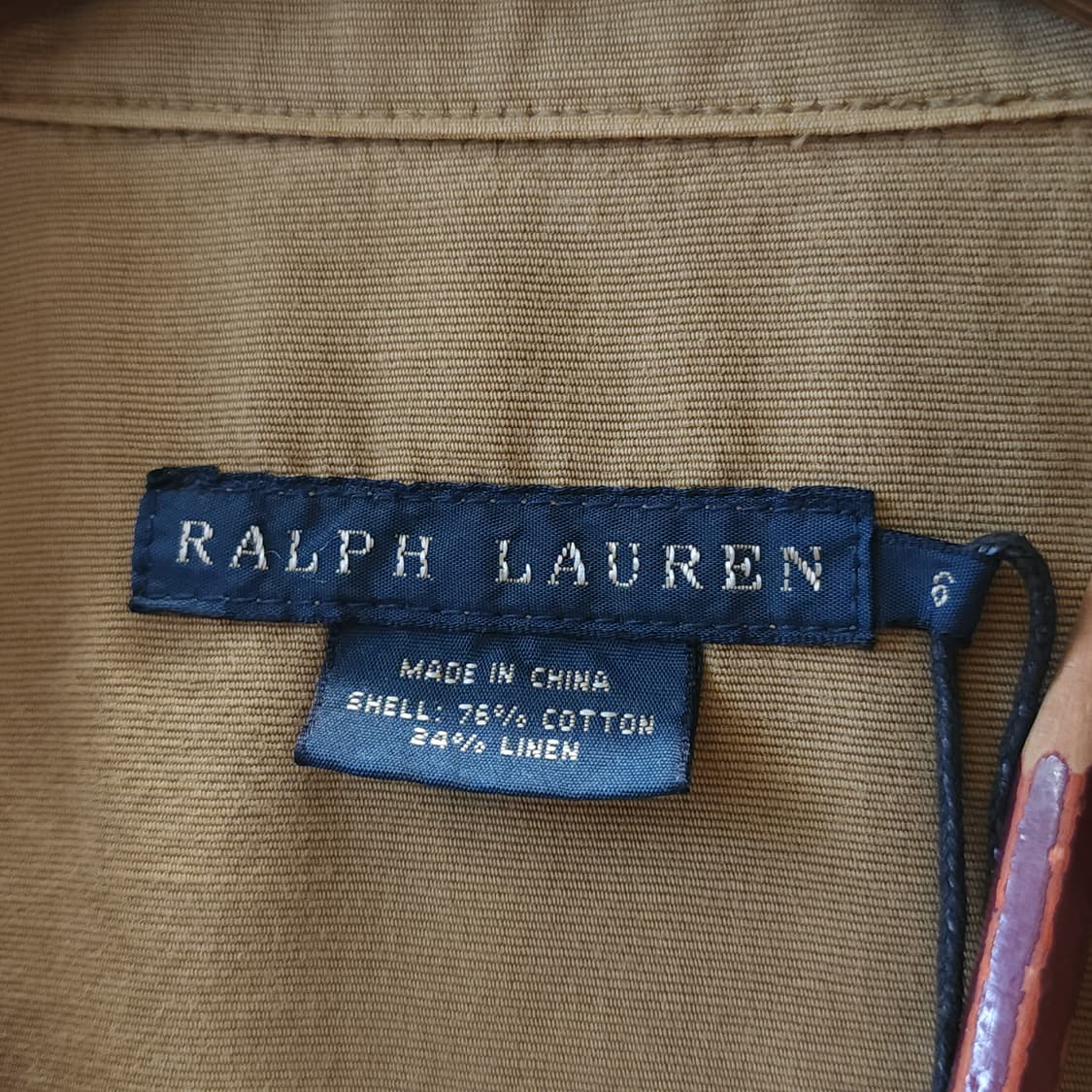 폴로 랄프로렌 여성용 피싱 헌팅 포켓 스포츠맨 린넨 필드자켓 6 상품이미지8