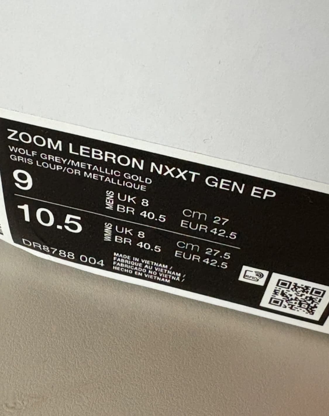 나이키 줌 르브론 NXXT GEN EP 275 새상품 상품이미지4