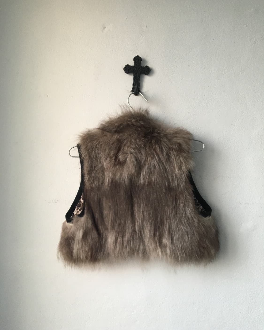 Rabbit fur vest 상품이미지3