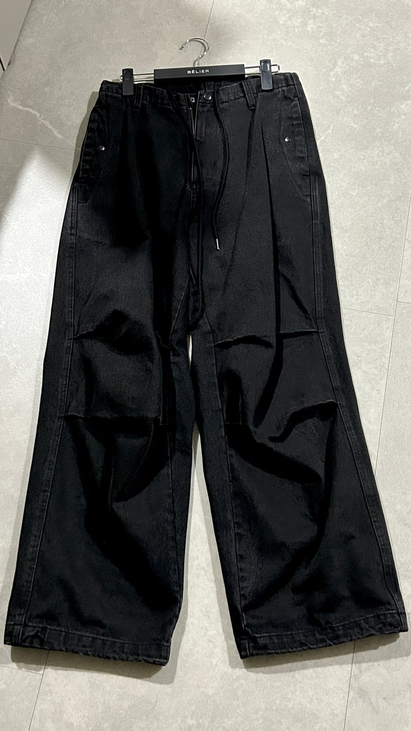 해칭룸 Snow Jeans dusty black XS 판매합니다 상품이미지4