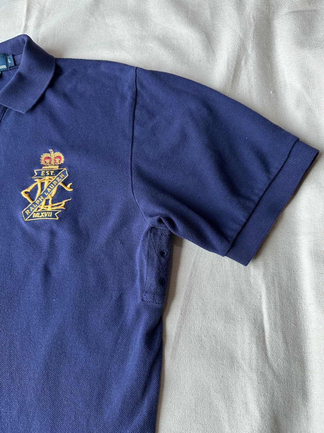 폴로 랄프로렌 크레스트 피케 반팔 카라티 L 상품이미지5