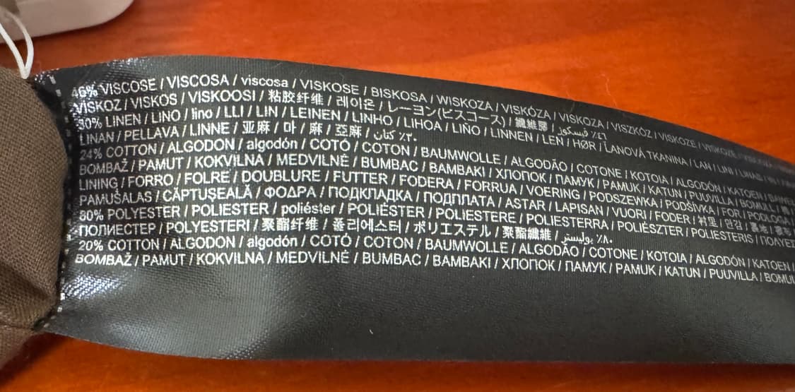 망고 리넨 베스트 조끼 상품이미지3