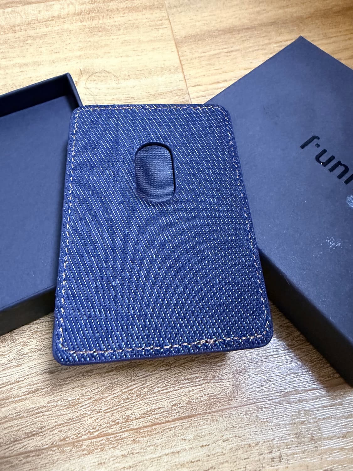 준지 데님 맥세이프 카드지갑 (미사용) 상품이미지2