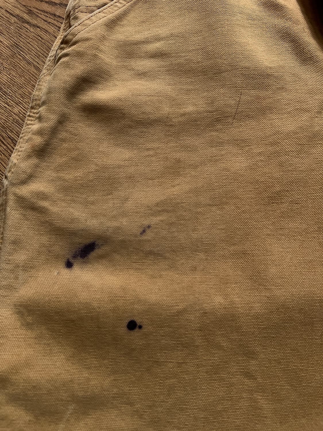 [29]칼하트 USA 덩가리핏 더티워싱 브라운 싱글니 카펜터 워크 팬츠 상품이미지5