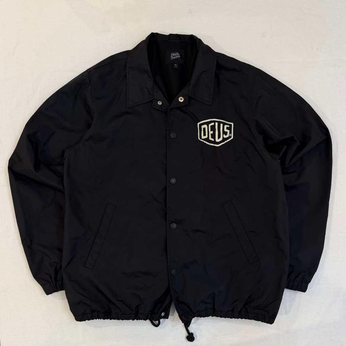 데우스 엑스 마키나 도쿄 아사쿠사 코치자켓 블랙 상품이미지2