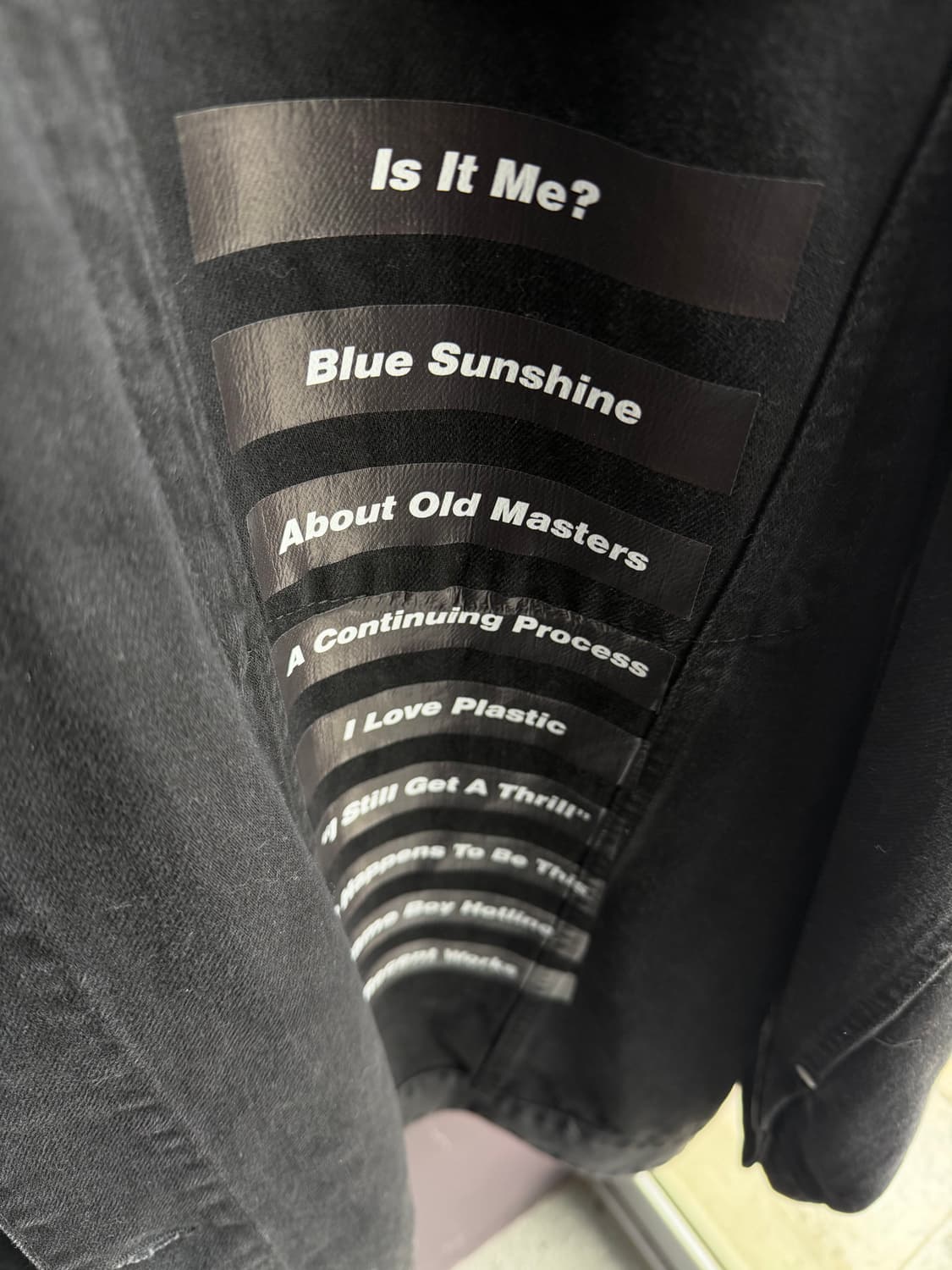 M/ 라프시몬스 플라워 뉴오더 PCL 자켓(새상품) 상품이미지8