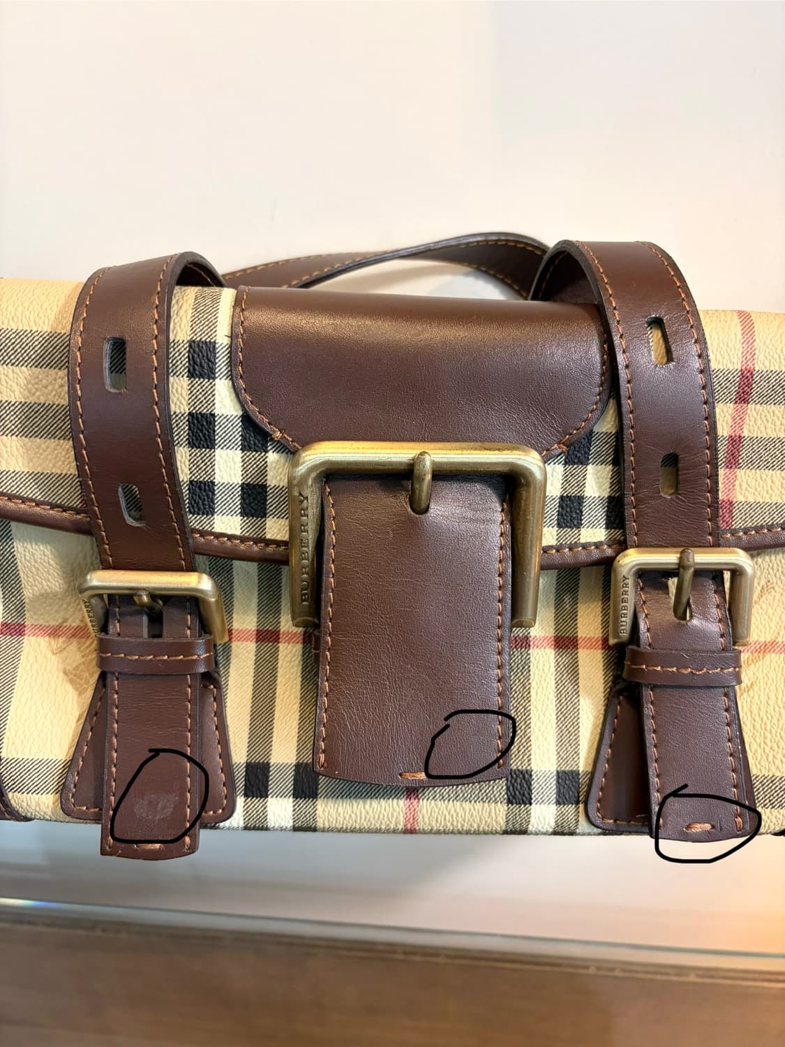 버버리 노바체크 숄더백 상품이미지6