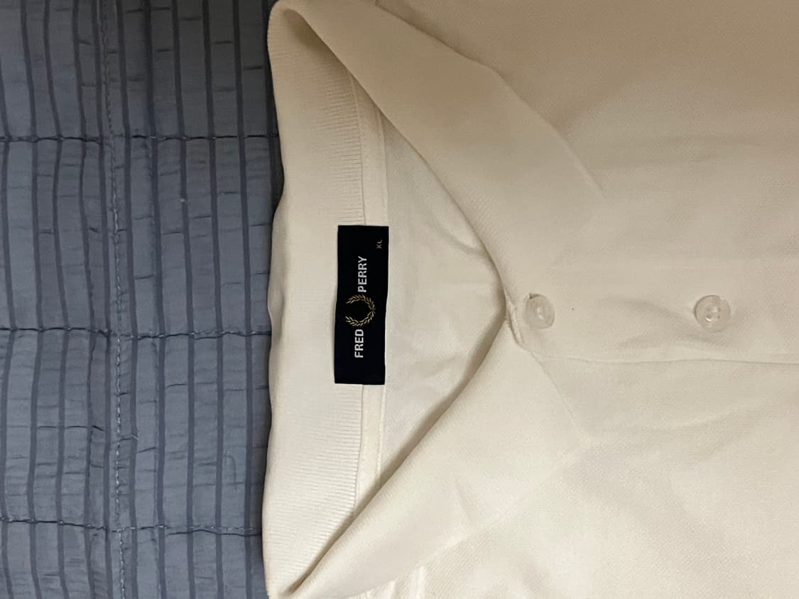 (XL) 프레드페리 카라티 화이트 fred perry 프레디페리 상품이미지3