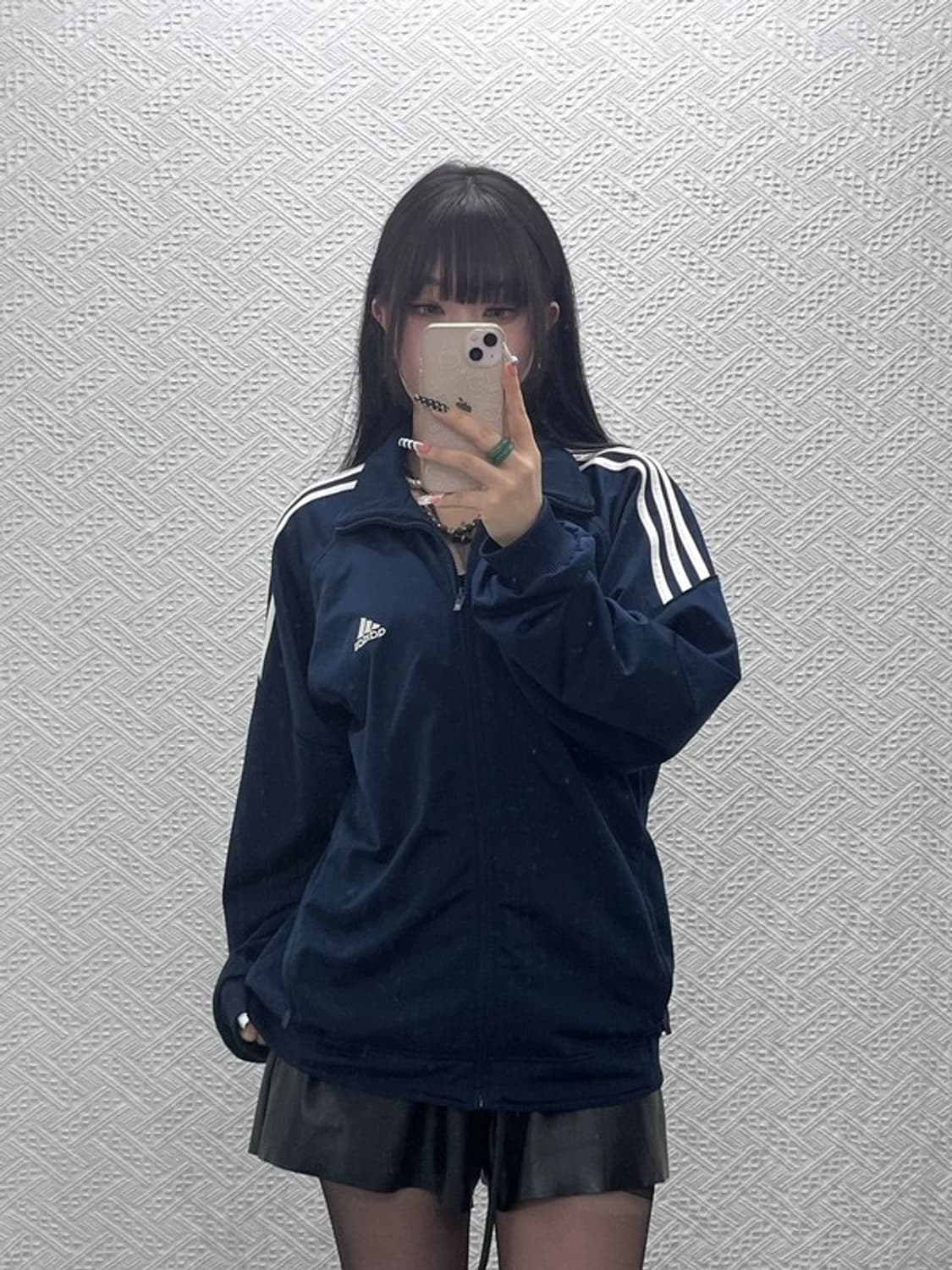 아디다스 올드스쿨 레트로 빈티지 져지 집업 L C10155 상품이미지1