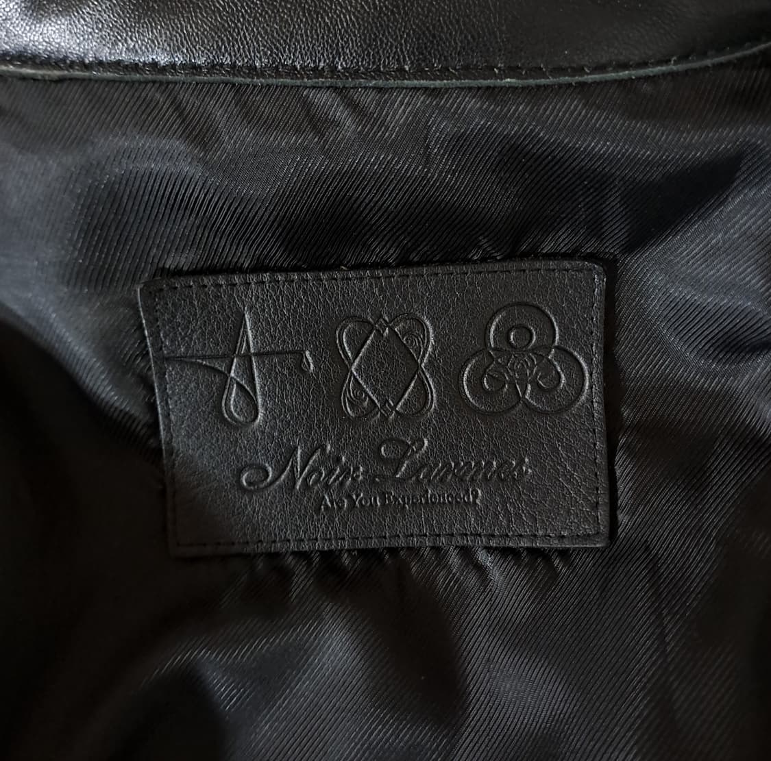 (택포) 느와르 라르메스 싱글 램스킨 자켓 48 A975 상품이미지7