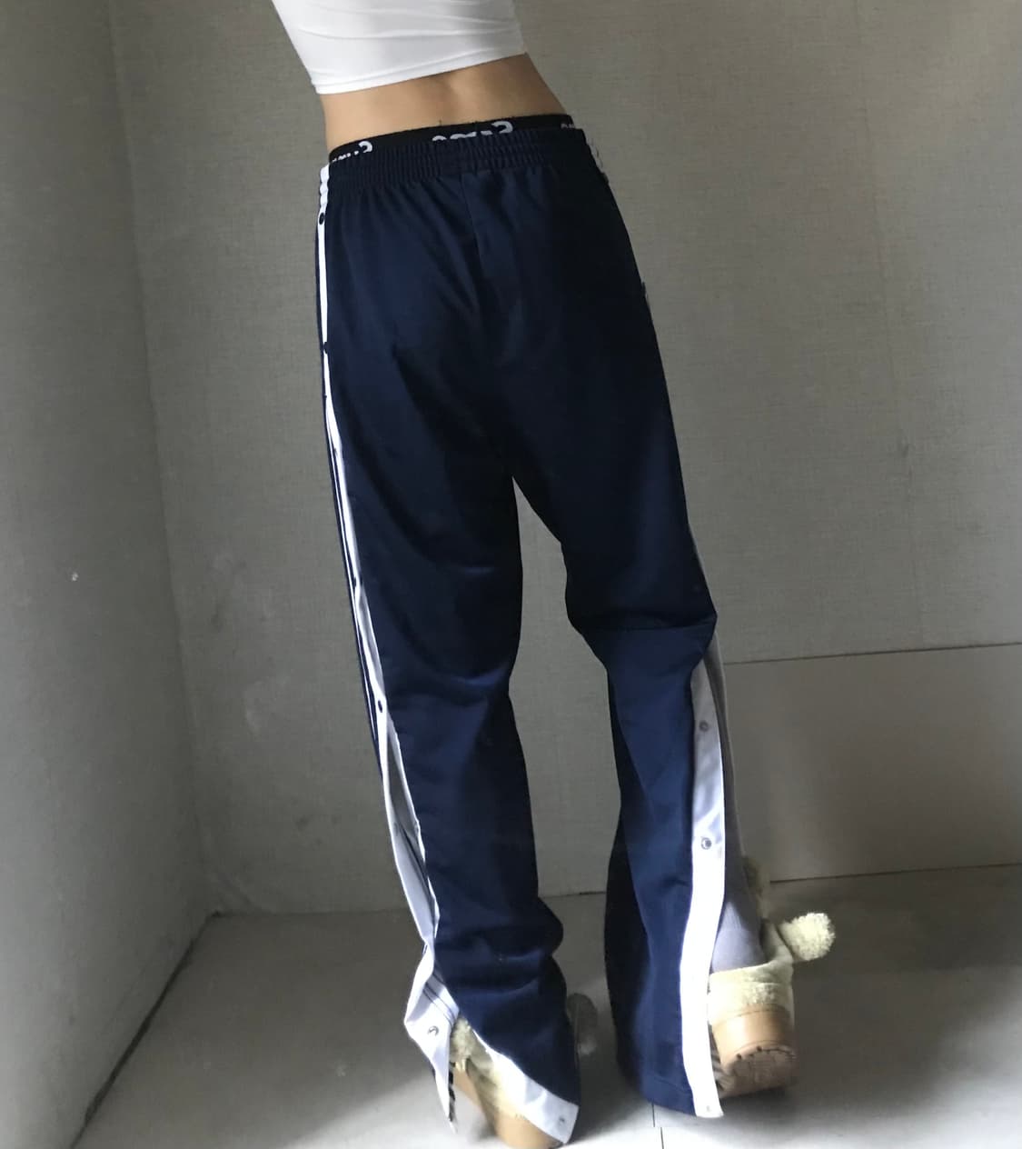 아디다스 네이비 아디브레이크 버튼 팬츠 상품이미지4