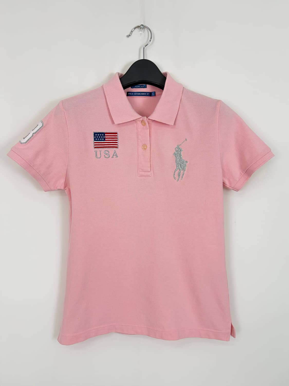 a306) 폴로랄프로렌 USA 빅포니 카라티 상품이미지1