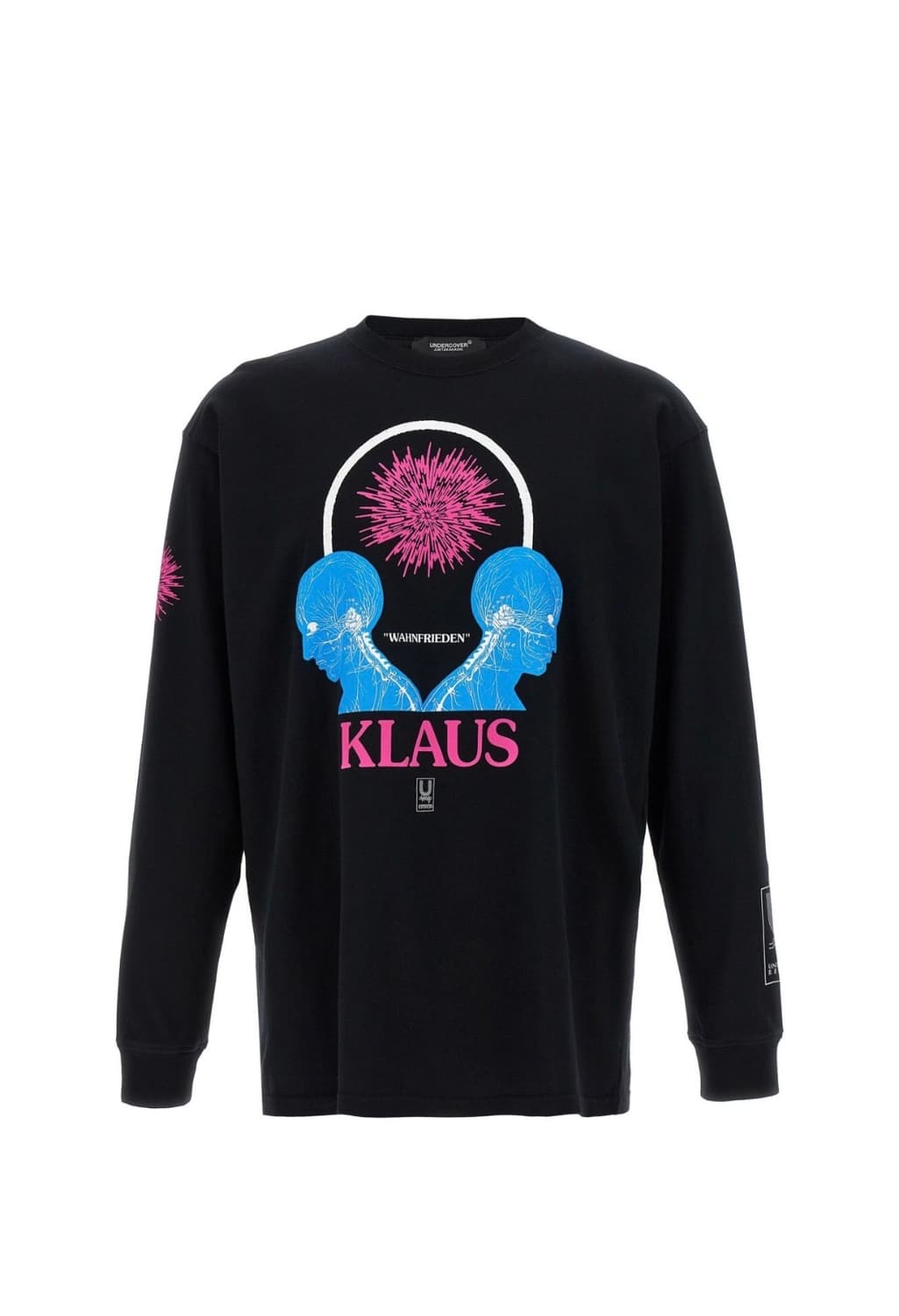 [5 사이즈] 언더커버 레코드 클라우스 (klaus) 긴팔 티셔츠 블랙 상품이미지1