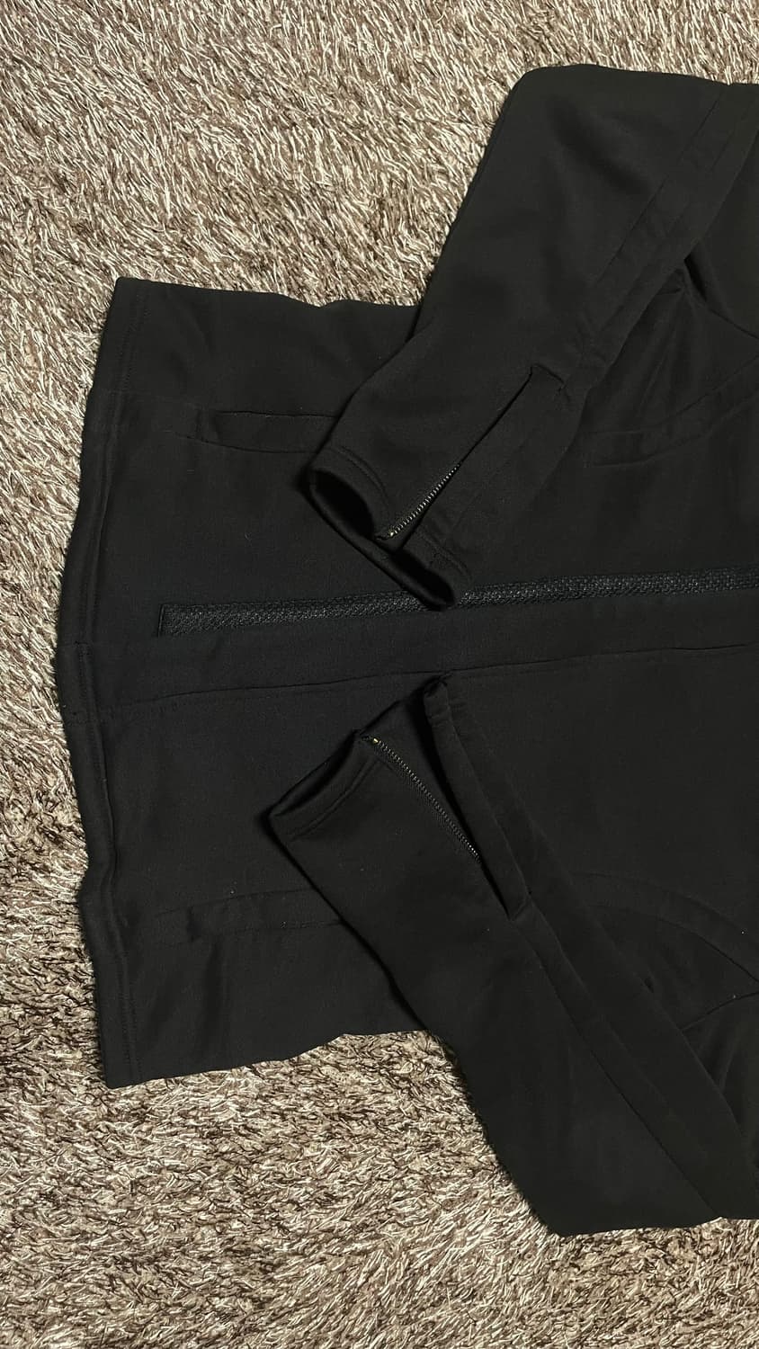 Vintage 하이넥 사선 자켓 상품이미지4