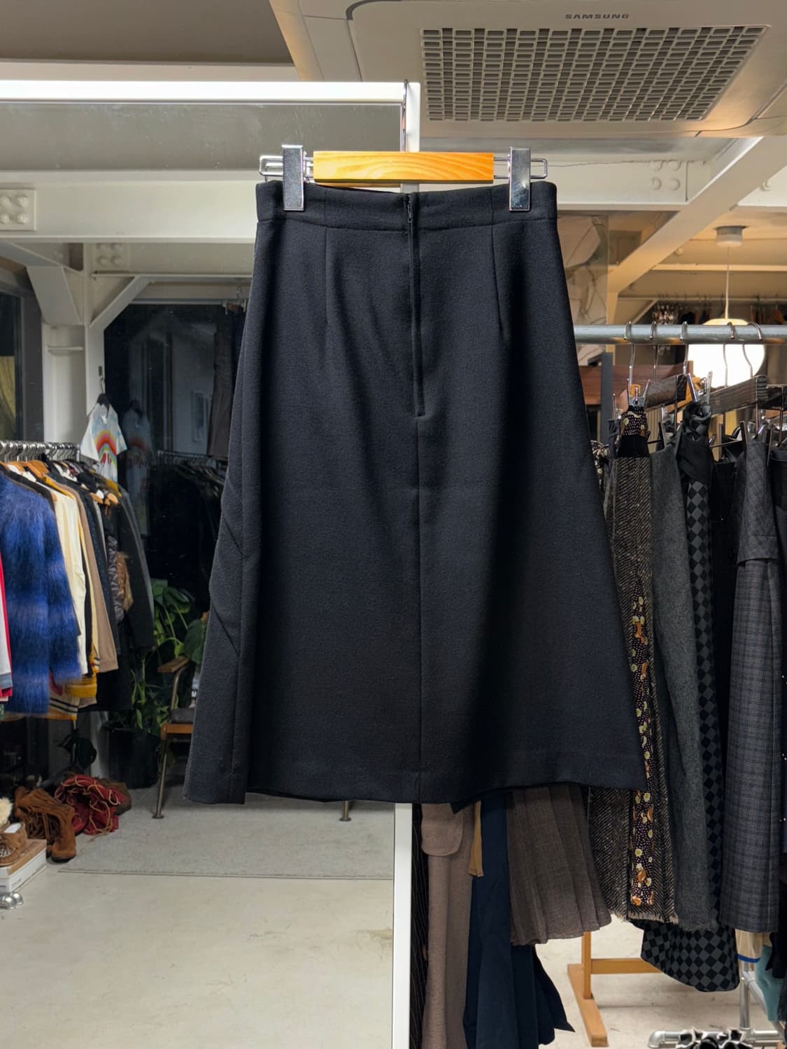 아츠로 타야마 변형 울 스커트 상품이미지3