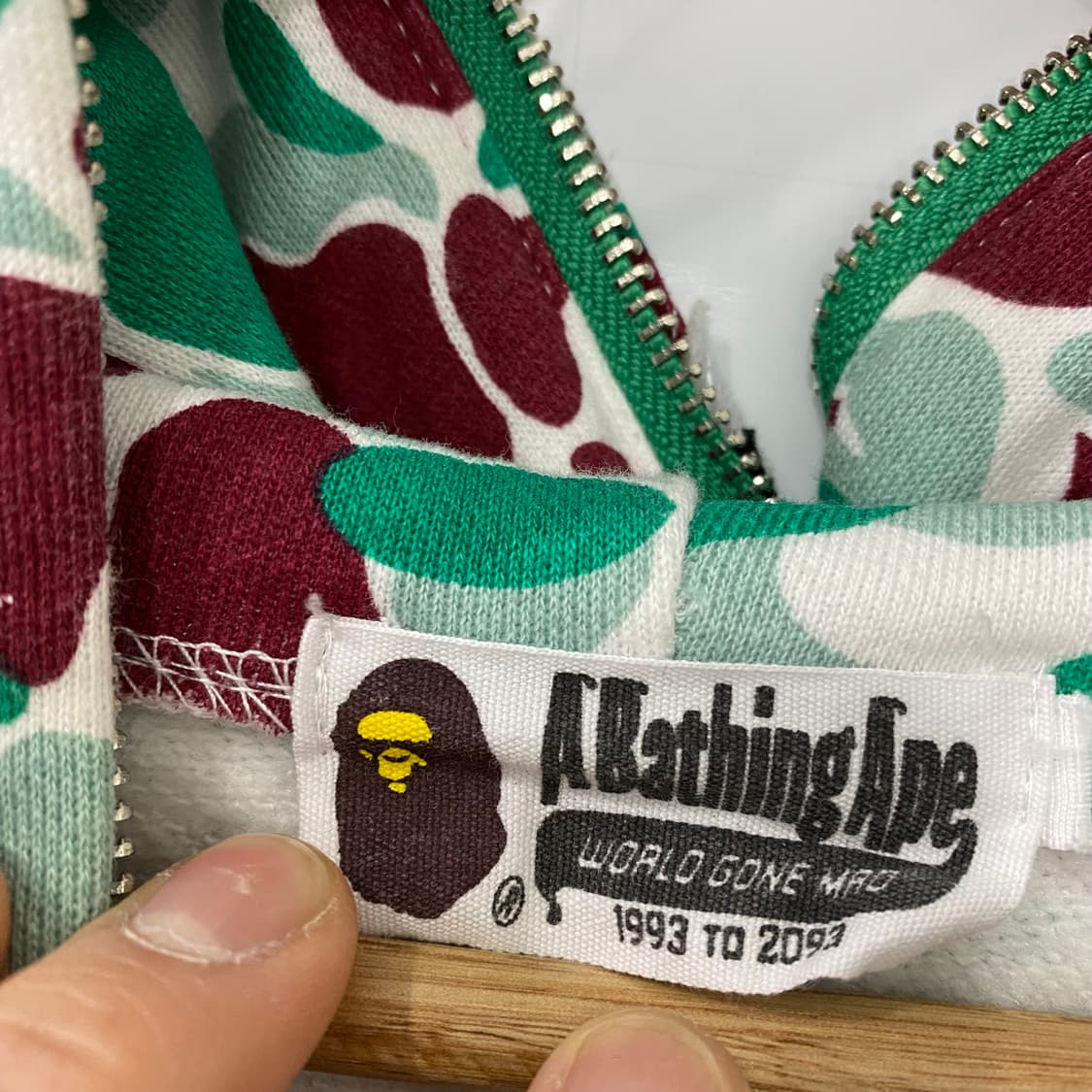 베이프 WGM샤크 후드집업(3XL) 상품이미지4