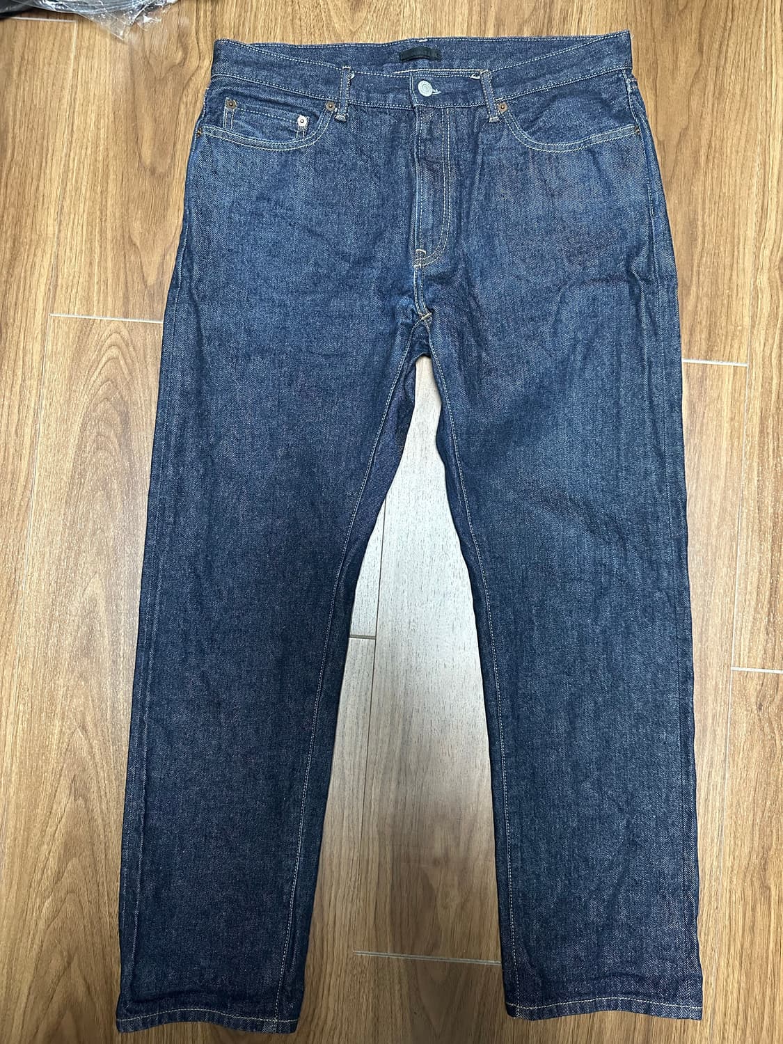 유니클로 셀비지 진 34 청바지 데님팬츠 상품이미지1