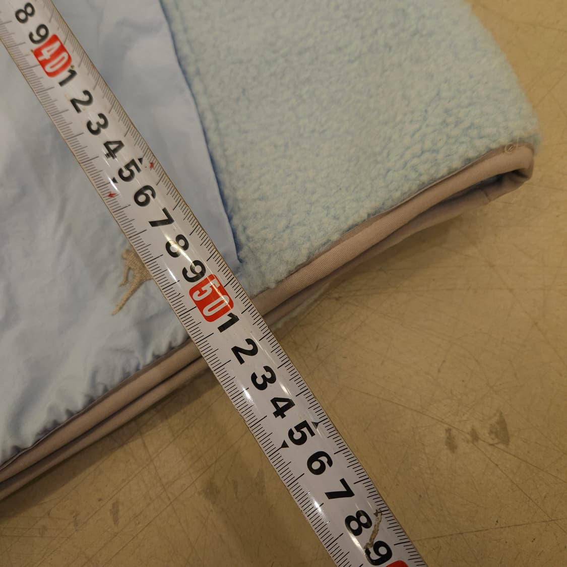 조던 배색 크롭 플리스 아노락 집업 상품이미지5