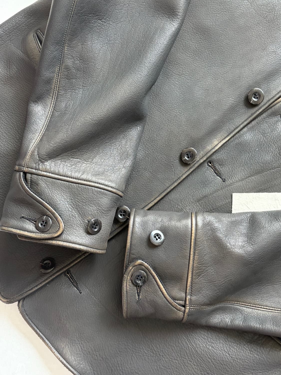 올드조 / 파티나 디어스킨 오토모바일 코트 / 38 상품이미지2