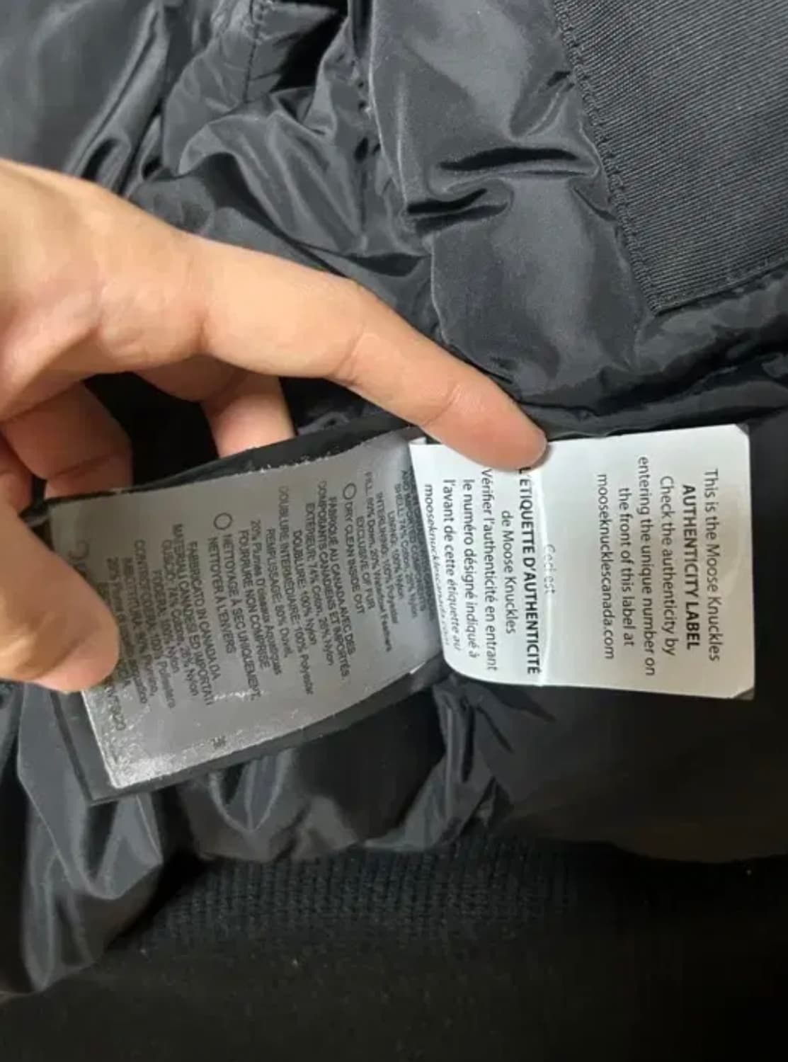 무스너클 봄버 숏패딩 상품이미지7