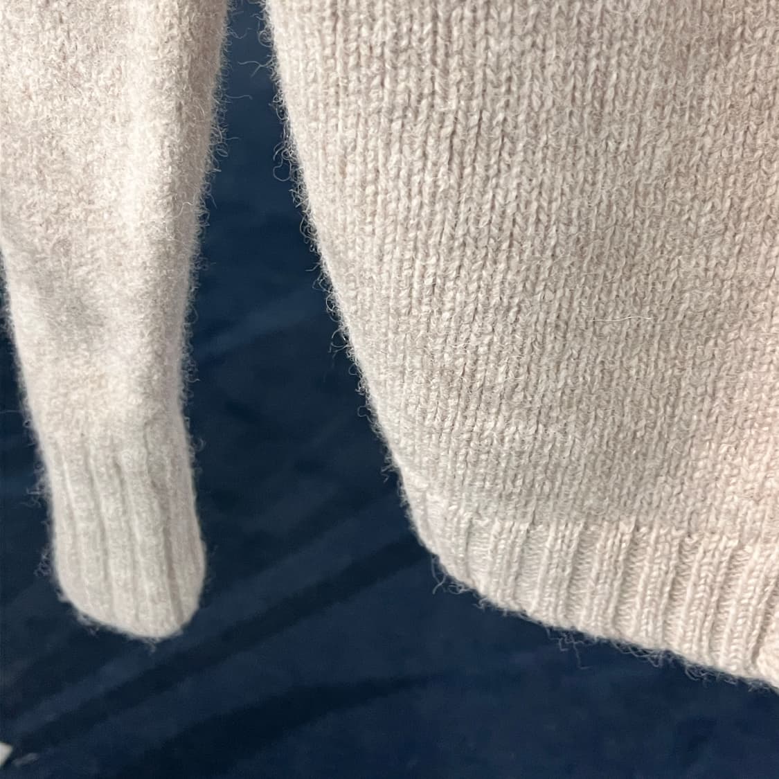 [55] 락피쉬 웨더웨어 100% 파인 울 니트 가디건  상품이미지4