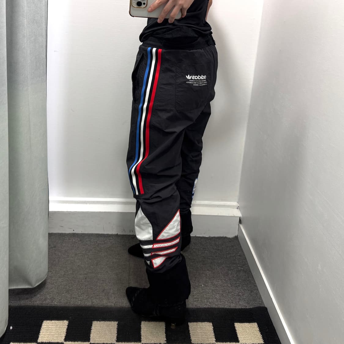 아디다스 레시피 클드블루 블랙 트레이닝 팬츠 상품이미지2