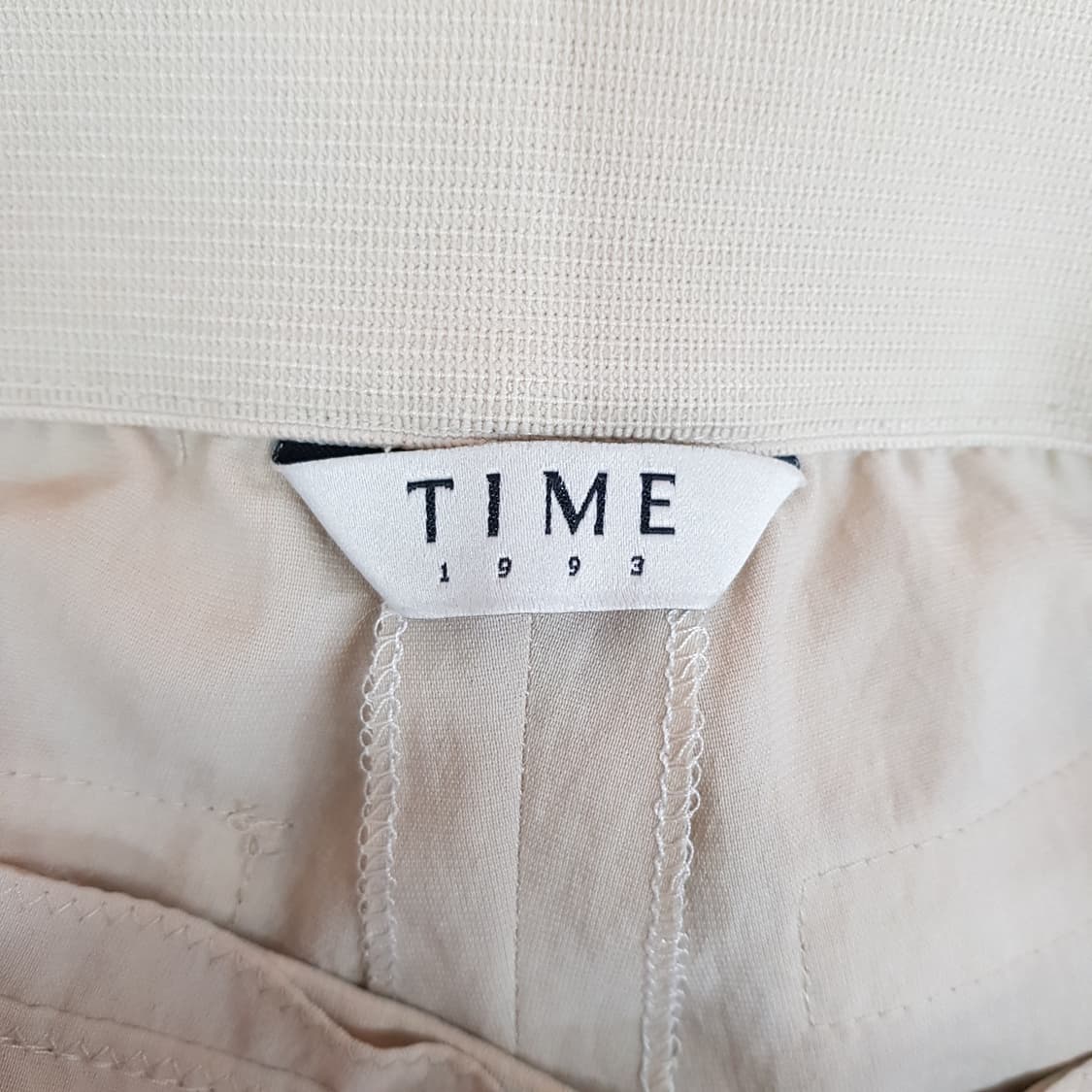 한섬 타임 2022 세미 와이드 슬랙스 팬츠 61-90사이즈 상품이미지5