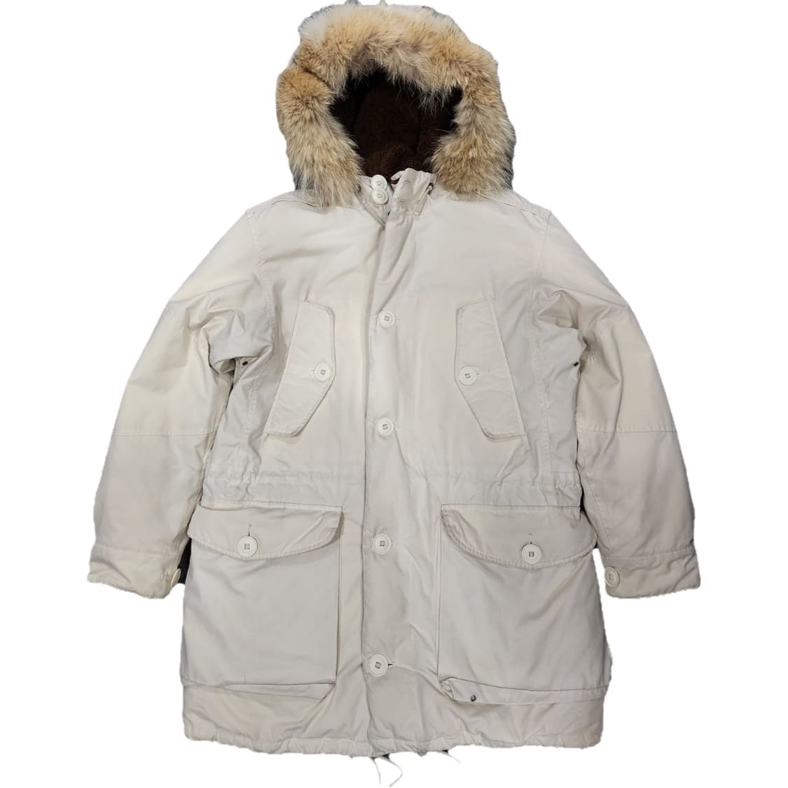 폴로 랄프로렌 빈티지 아틱 퍼 후드 파카 L 상품이미지1