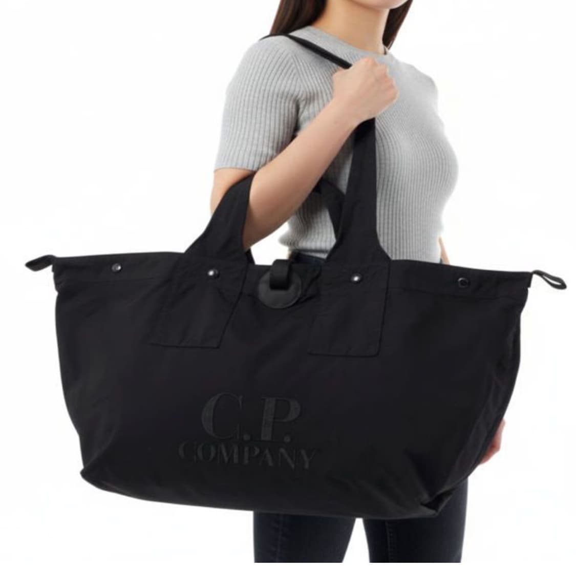 CP company 트윌 레프트 핸드 로고 백 상품이미지1