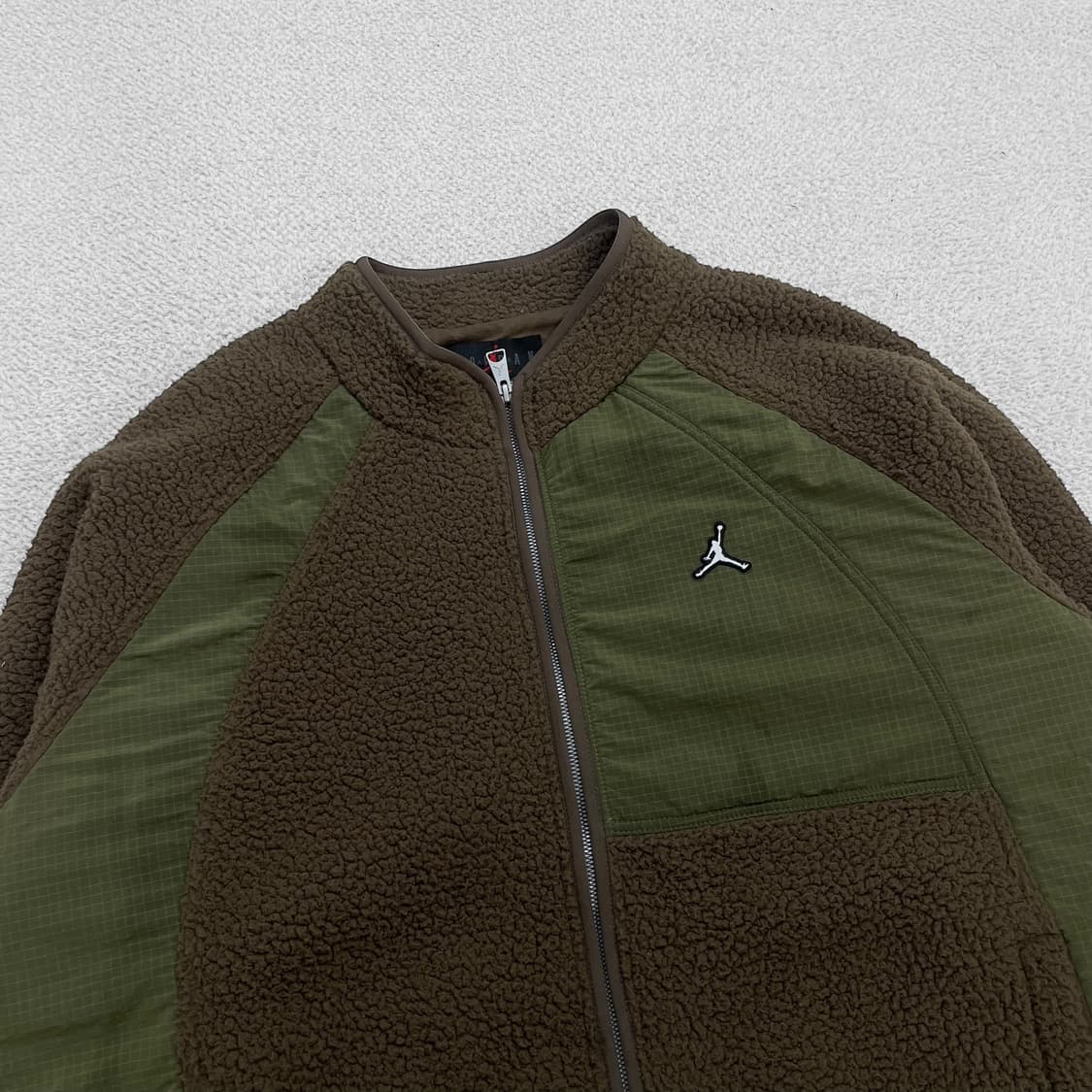 나이키 조던 셰르파 플리스 후리스 집업 브라운 상품이미지2