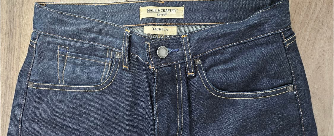 Levis 셀비지 블루탭 새상품 상품이미지3
