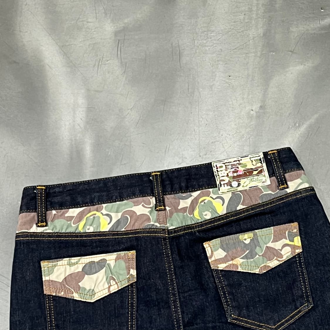  푸부 카모 데님 스커트 y16275 상품이미지5