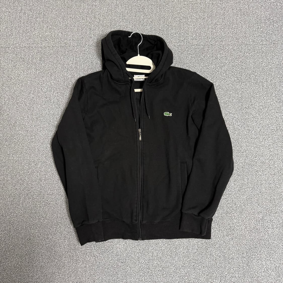 라코스테 후드집업 블랙 4사이즈 상품이미지1