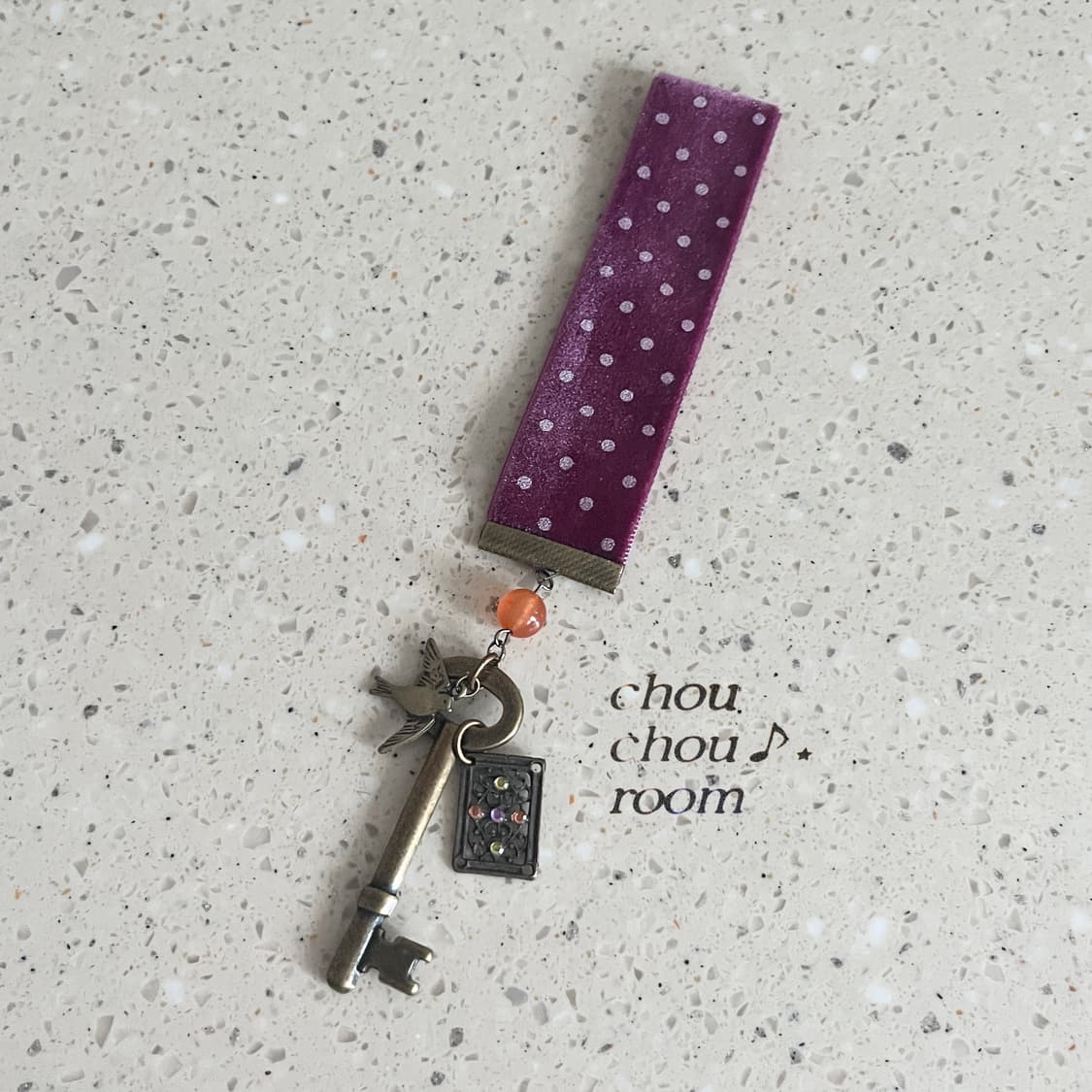 리본 펜던트 책갈피 ⊰fantasy key⊱ bookmark 상품이미지3