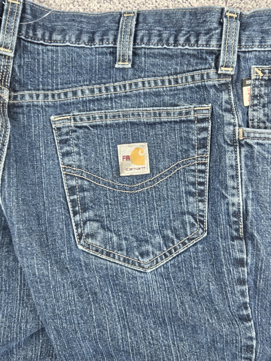 FR 칼하트 데미지 데님 워크 팬츠 ( 34 X 32 ) / 10057 상품이미지8