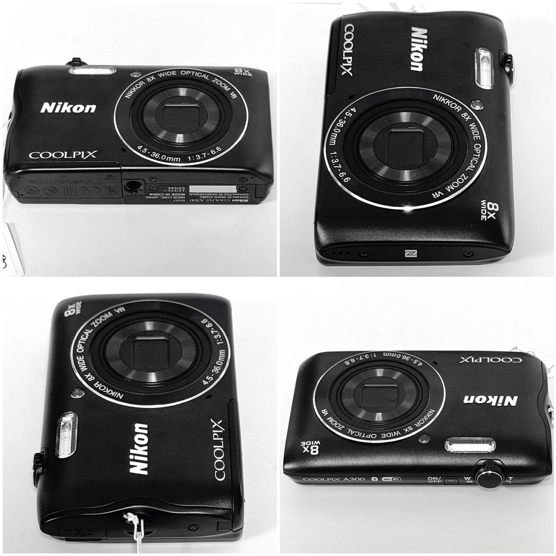 니콘 쿨픽스 A300 (S3700) 블랙빈티지디카 상품이미지5