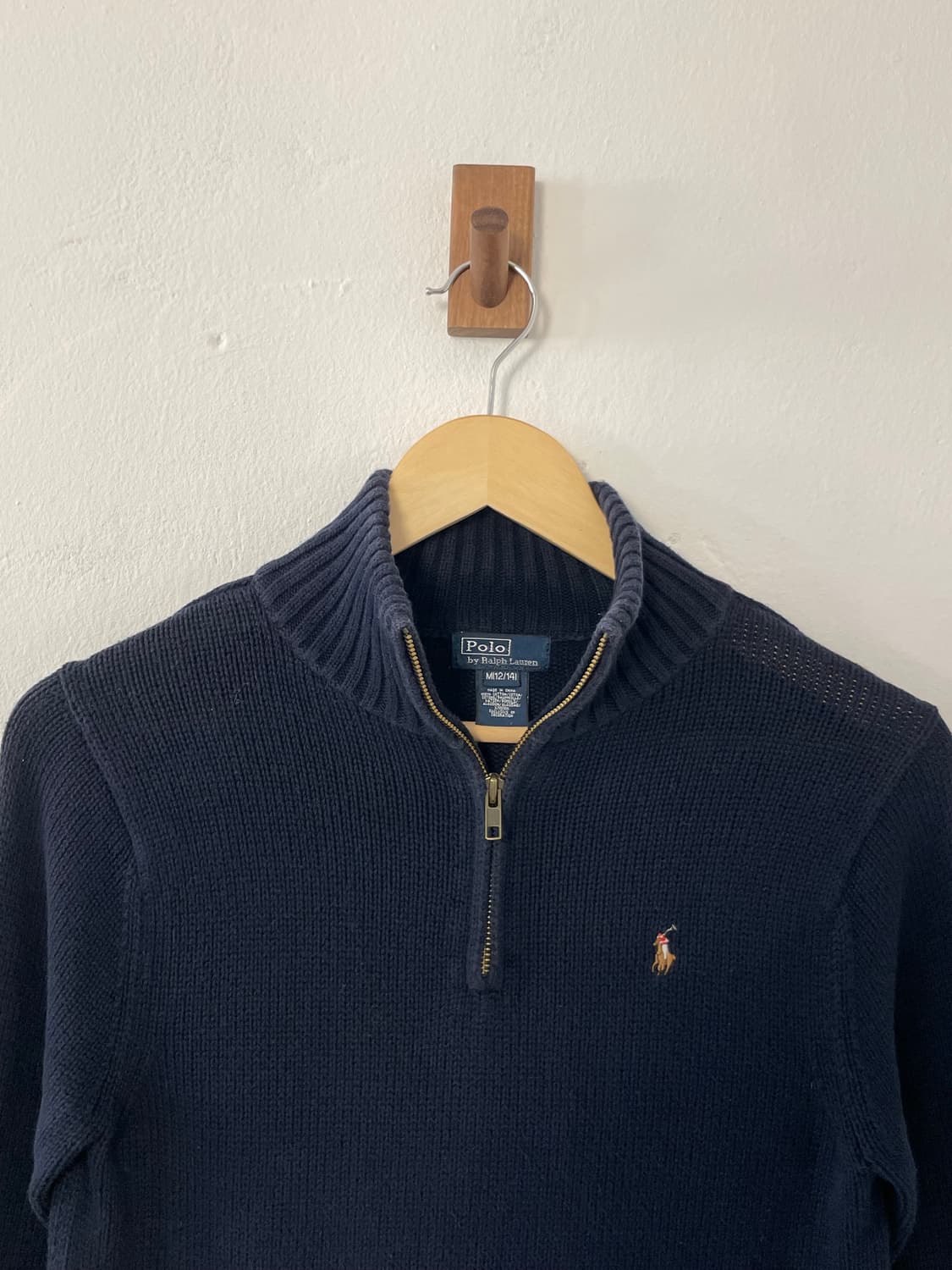 폴로 반집업 니트  상품이미지2