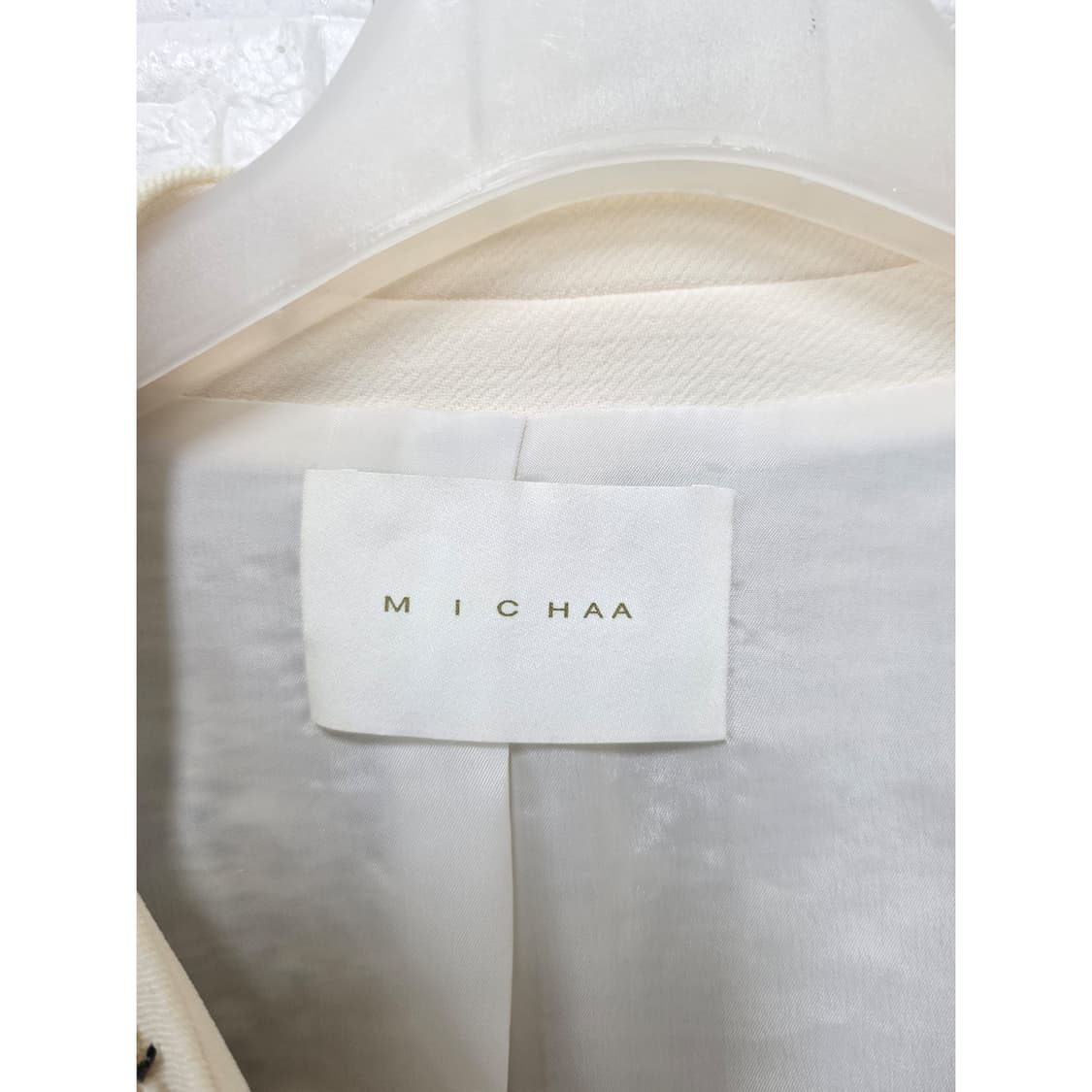 택포// 미샤 트위드 롱 자켓 M 상품이미지2