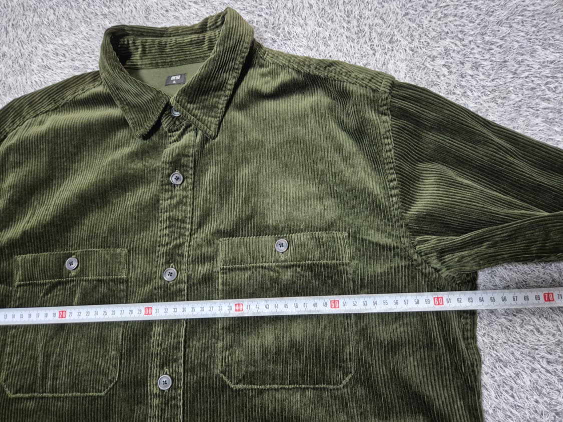 유니클로 남성 코듀로이 워크셔츠 XL 상품이미지10