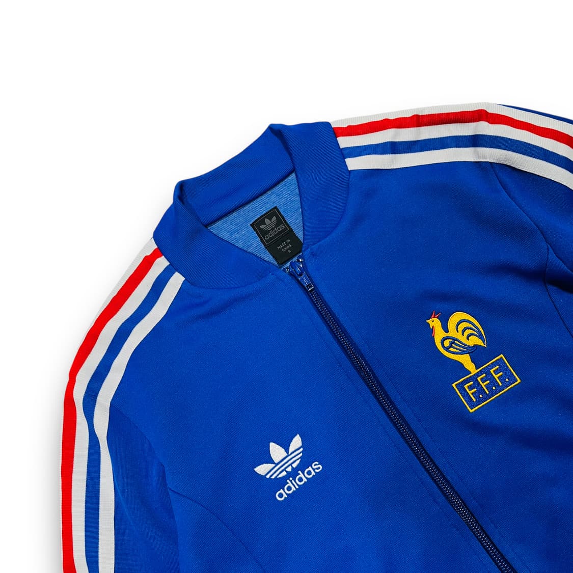 아디다스 F.F.F 2006s 프랑스 국대 슬림 트랙탑 져지 상품이미지4