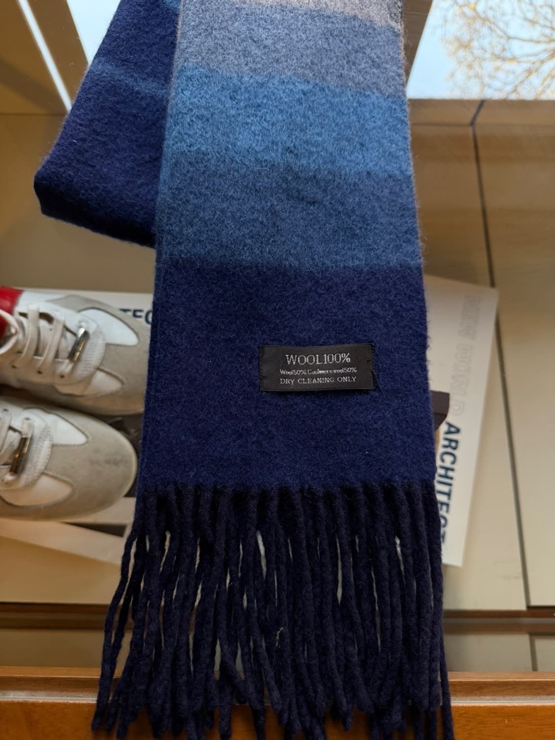 브리티쉬 울 캐시미어 머플러 상품이미지7