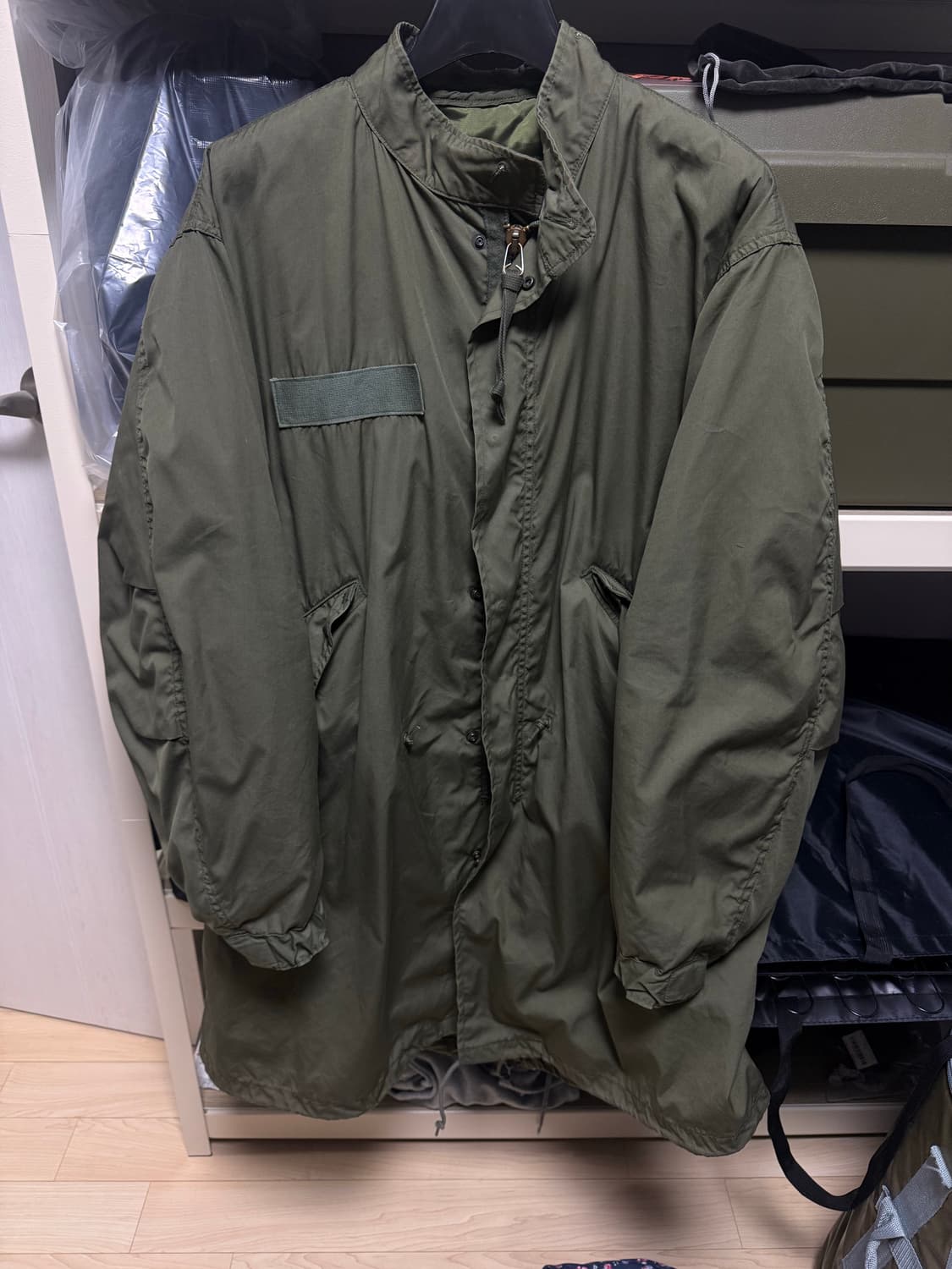 m65피쉬테일 개파카 og 스몰 a급상태 판매 상품이미지1