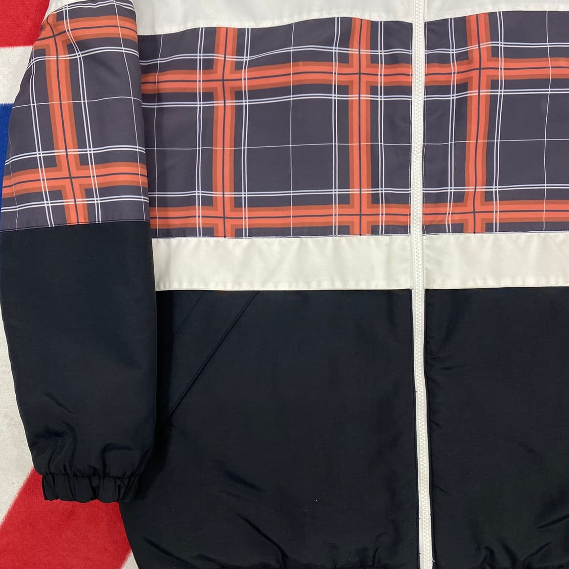 엄브로 빅로고 리버시블 자켓 95 실측 L 상품이미지4