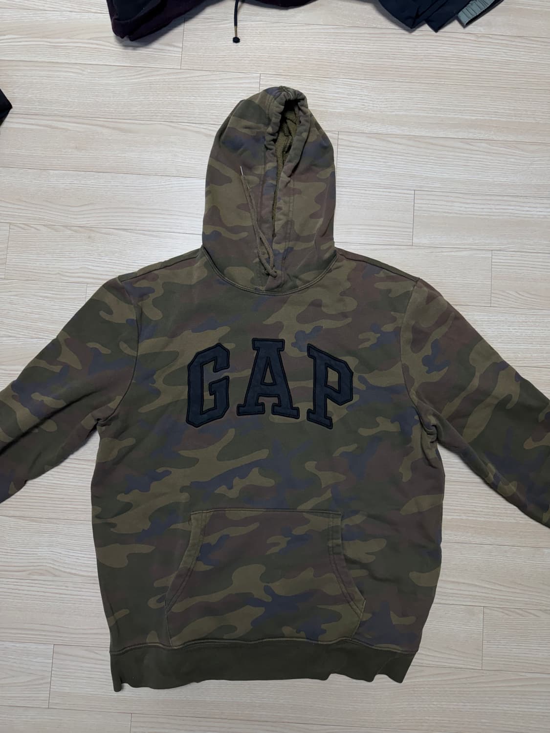 갭 GAP 카모 후드 상품이미지1