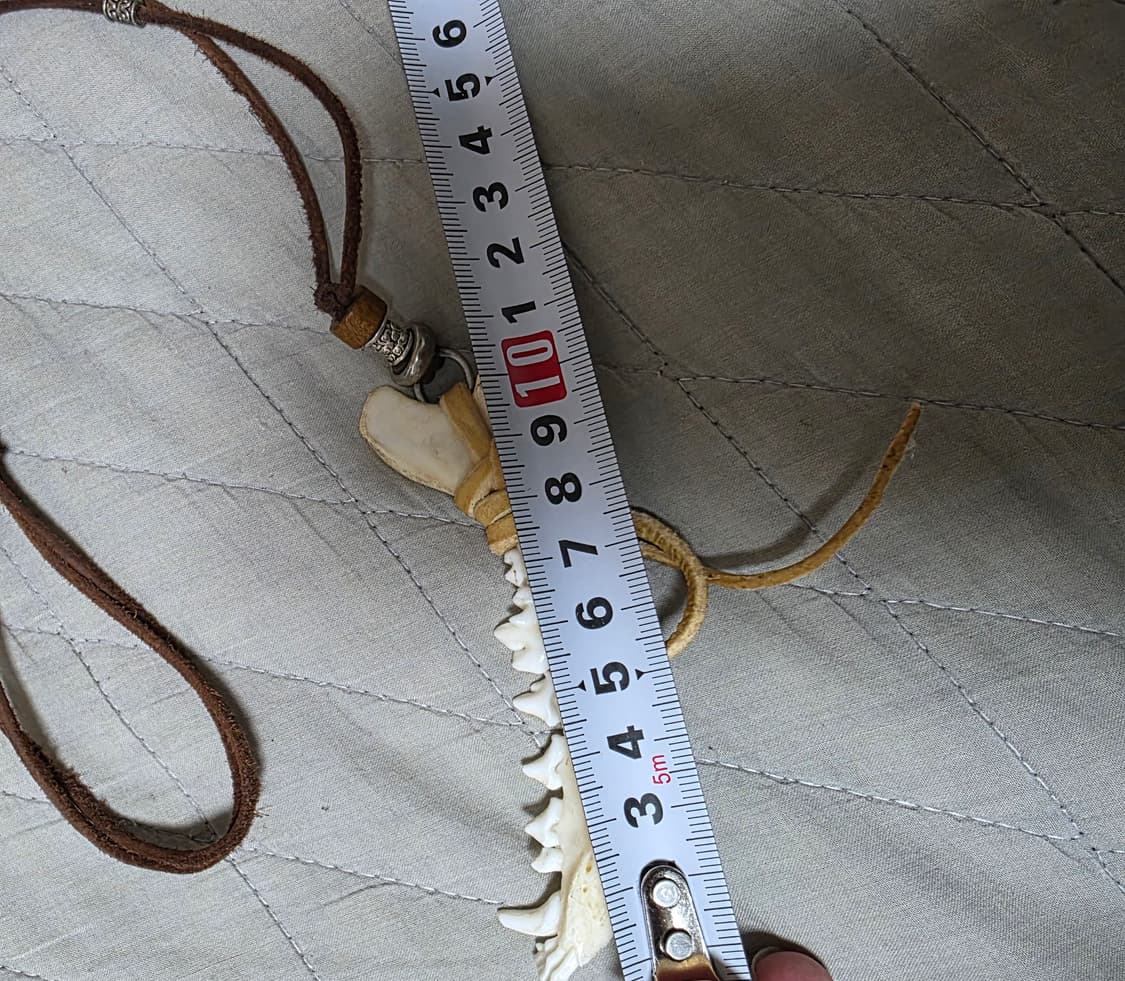 [OS] 빈티지 FOX BONE 이빨 목걸이 상품이미지5