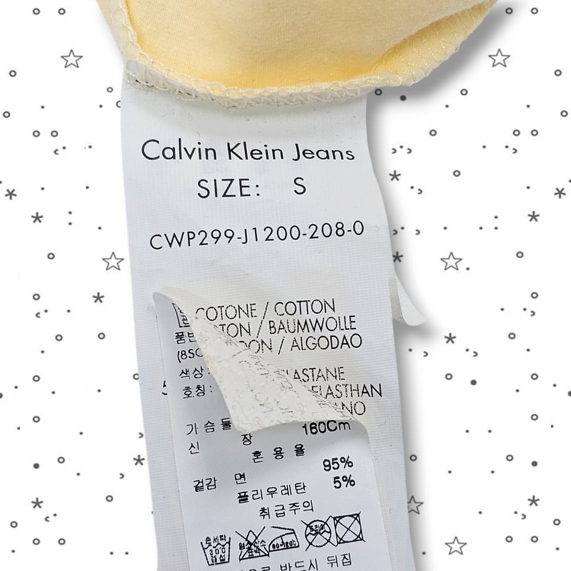 S Calvin Klein Jeans 캘빈클라인 그래픽 반팔 티셔츠 상품이미지5