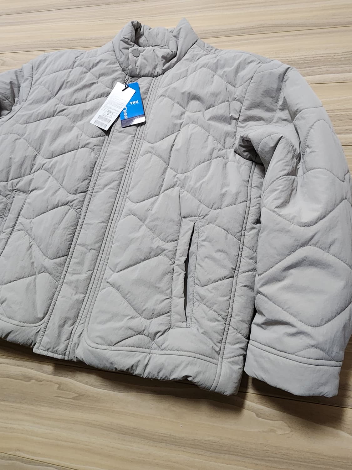 프로젝트엠퀄팅경량패딩점퍼L라이트그레이 상품이미지7