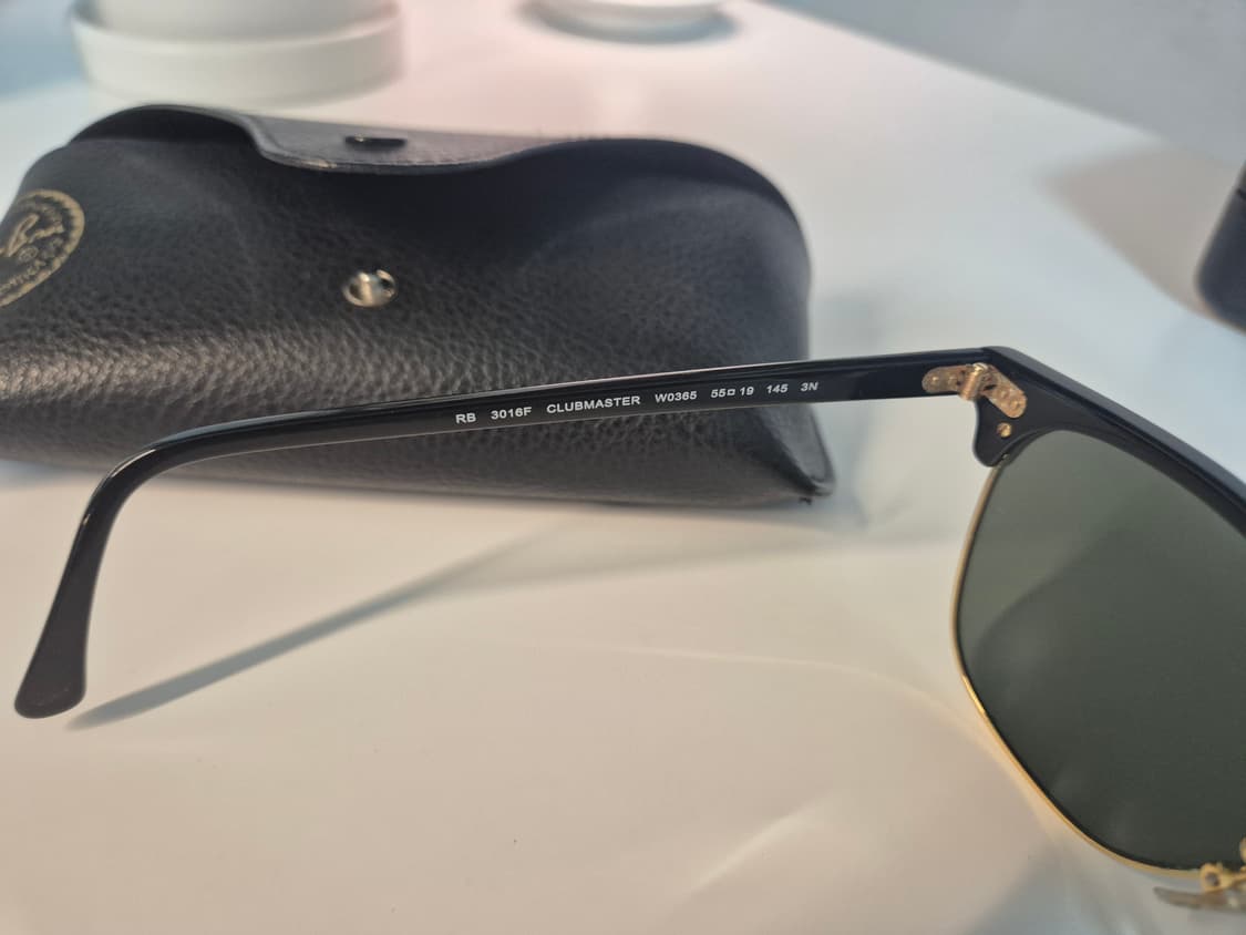 레이밴 클럽마스터 하금테(RB3016F-W0365 55) 상품이미지5